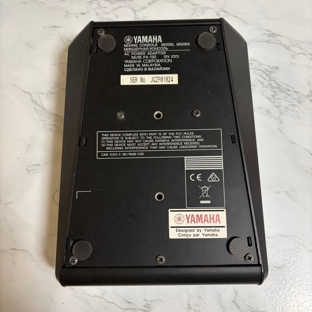 YAMAHA MG06X アナログミキサー