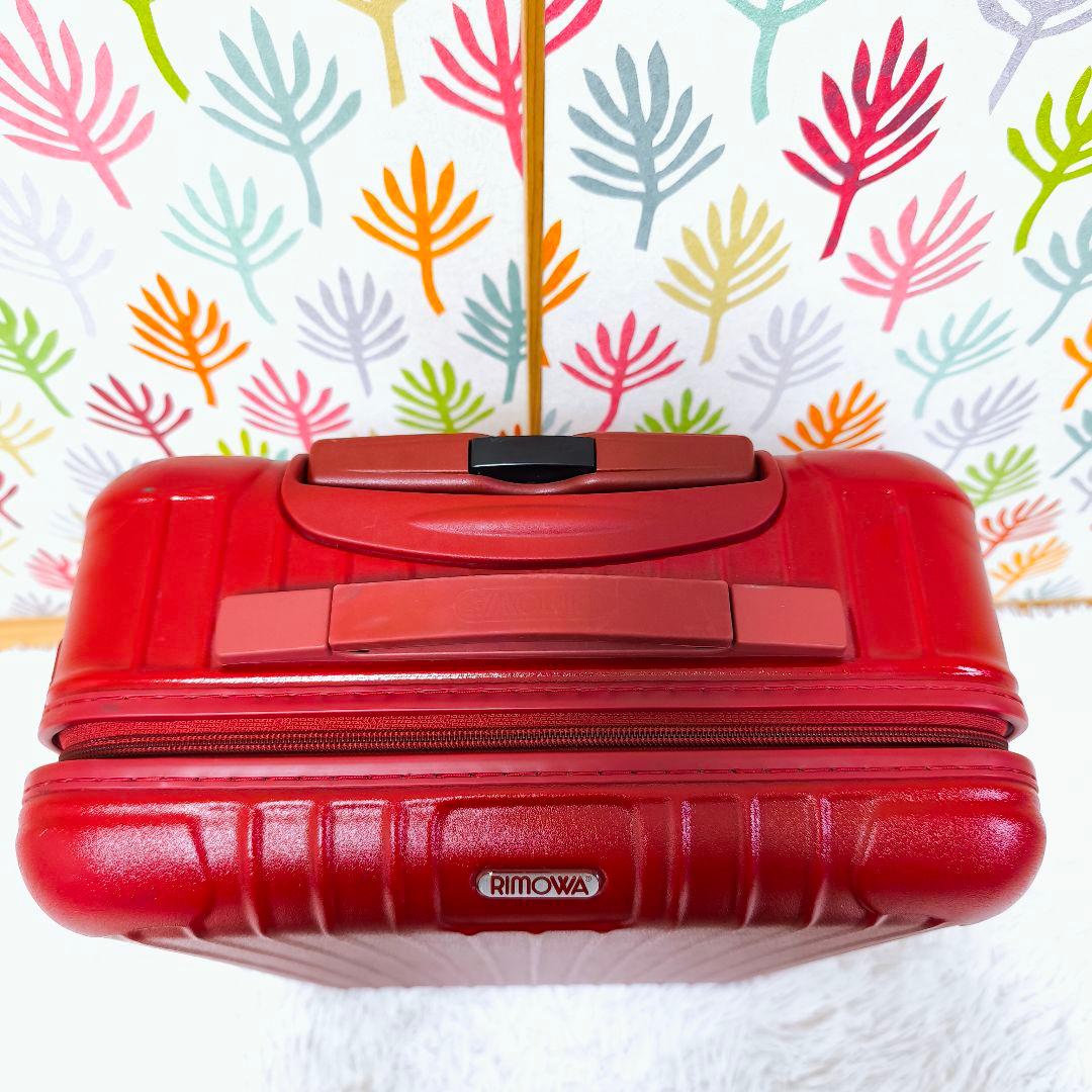 【美品】RIMOWA リモワ サルサ 機内持ち込み スーツケース 2輪 35L赤