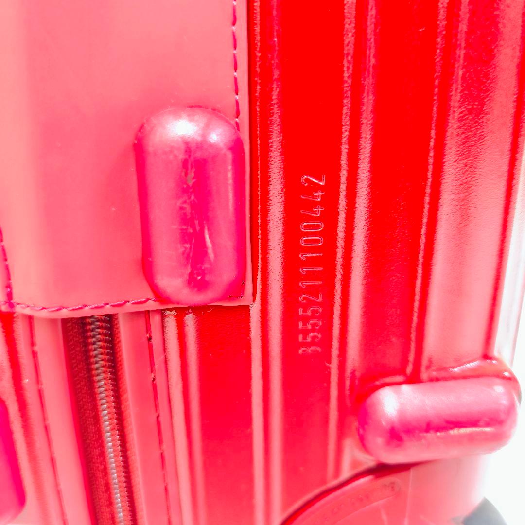 【美品】RIMOWA リモワ サルサ 機内持ち込み スーツケース 2輪 35L赤
