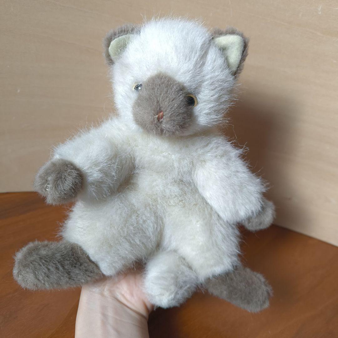 C*l様 日本製　モンスイユ　monseuil くたくた　シャム猫　首が回る　ぬ