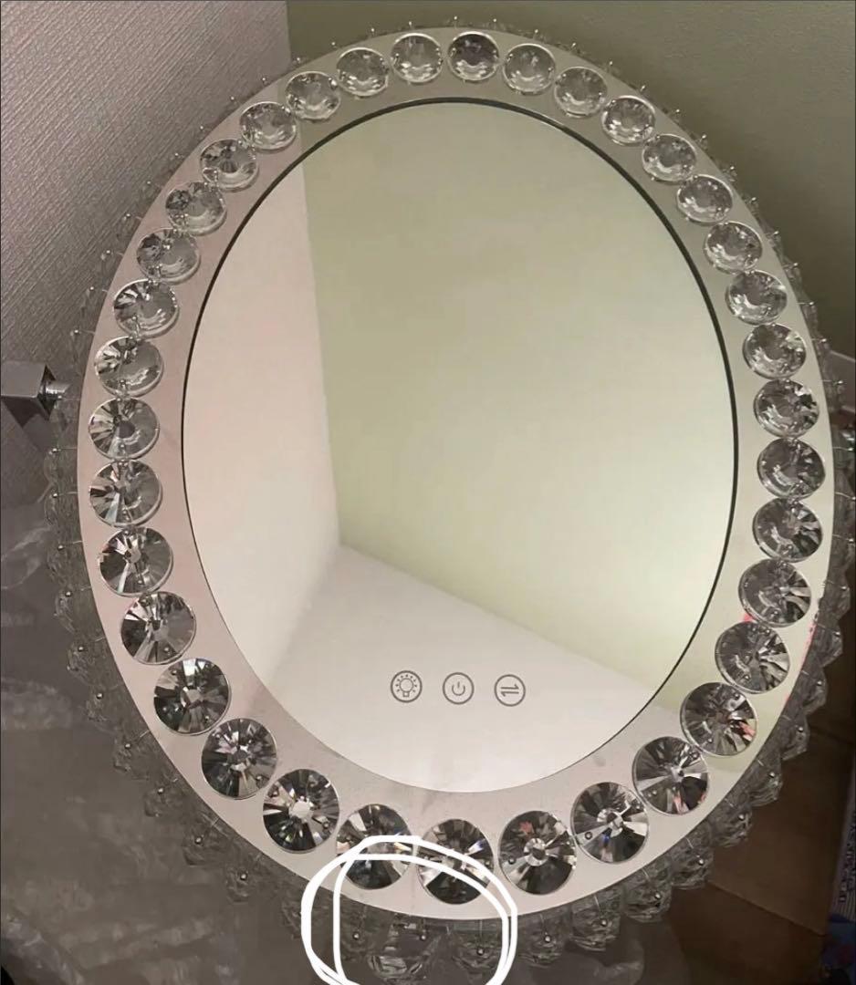 し*け様 Francfranc ドレッサー プリエ　ハリウッドミラー 女優ミラー