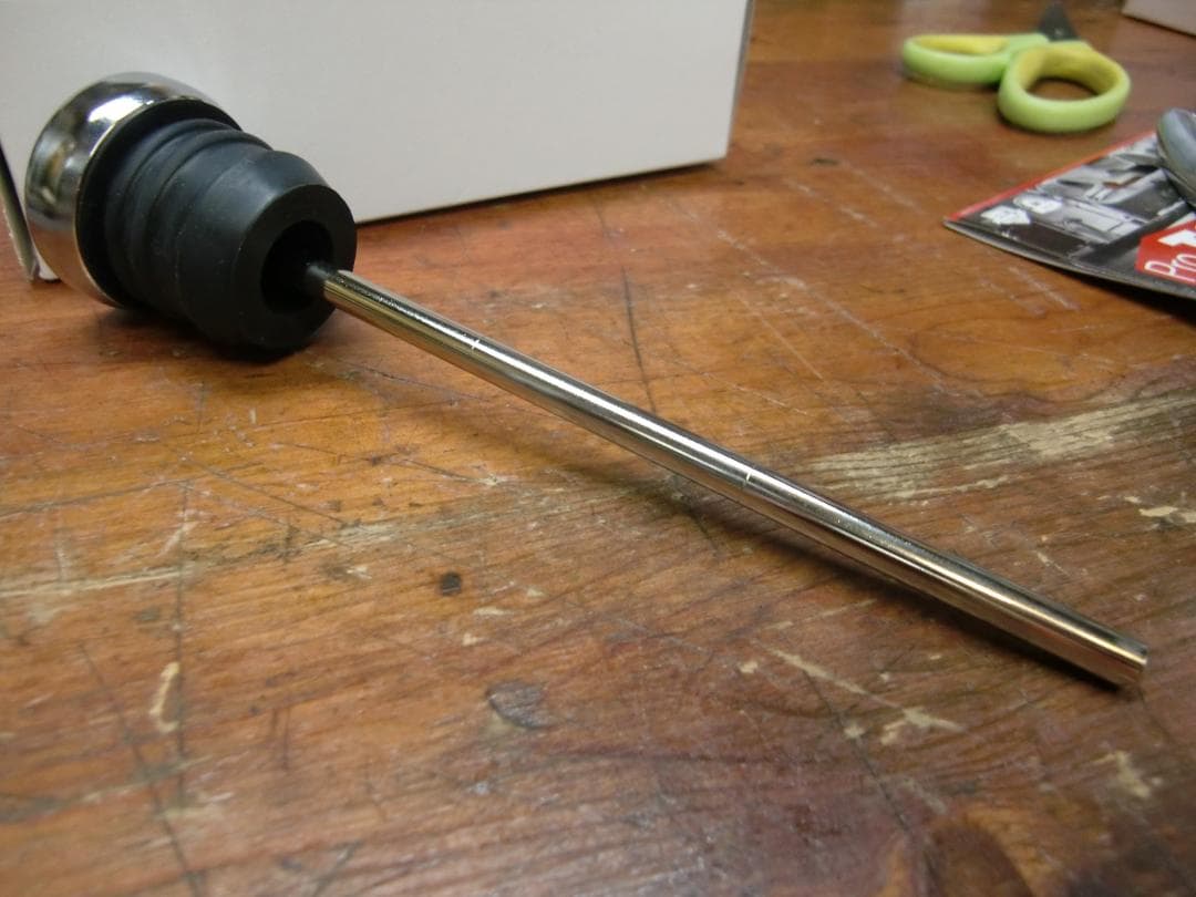 50196　ショベルモデル、オイルタンク油温計　　（ハーレー　ショベルヘット