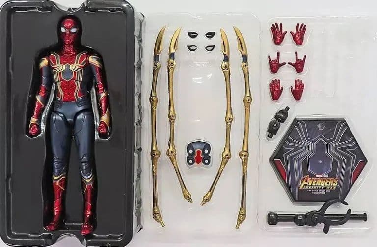 zd toys スパイダーマン アイアンスパイダー フィギュア マーベル
