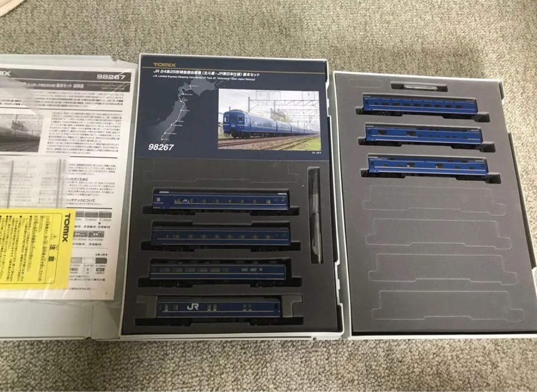TOMIX JR 24系25形特急寝台（北斗星・JR東日本仕様）基本・増結