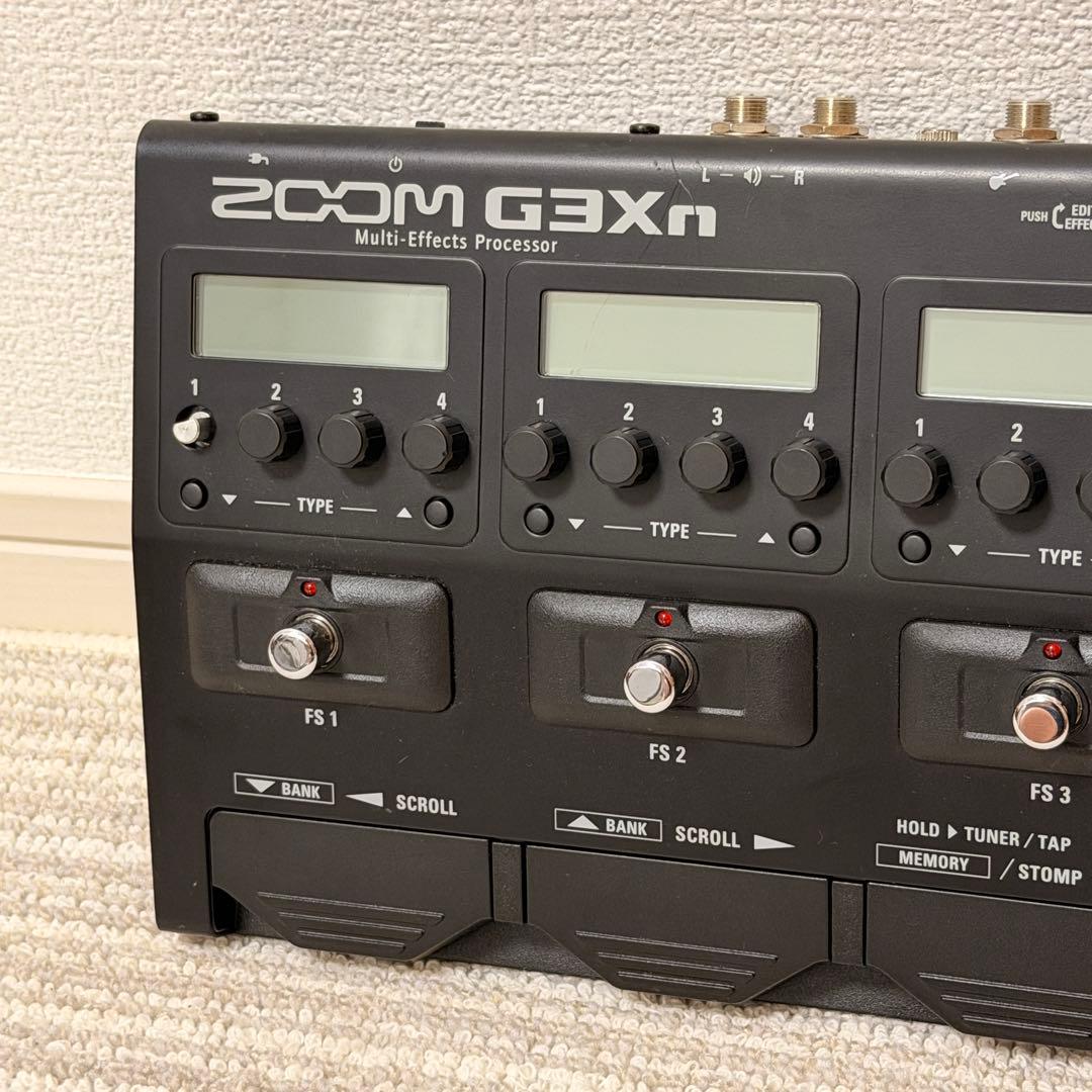 【美品✨】zoom G3Xn　ギター　マルチエフェクター