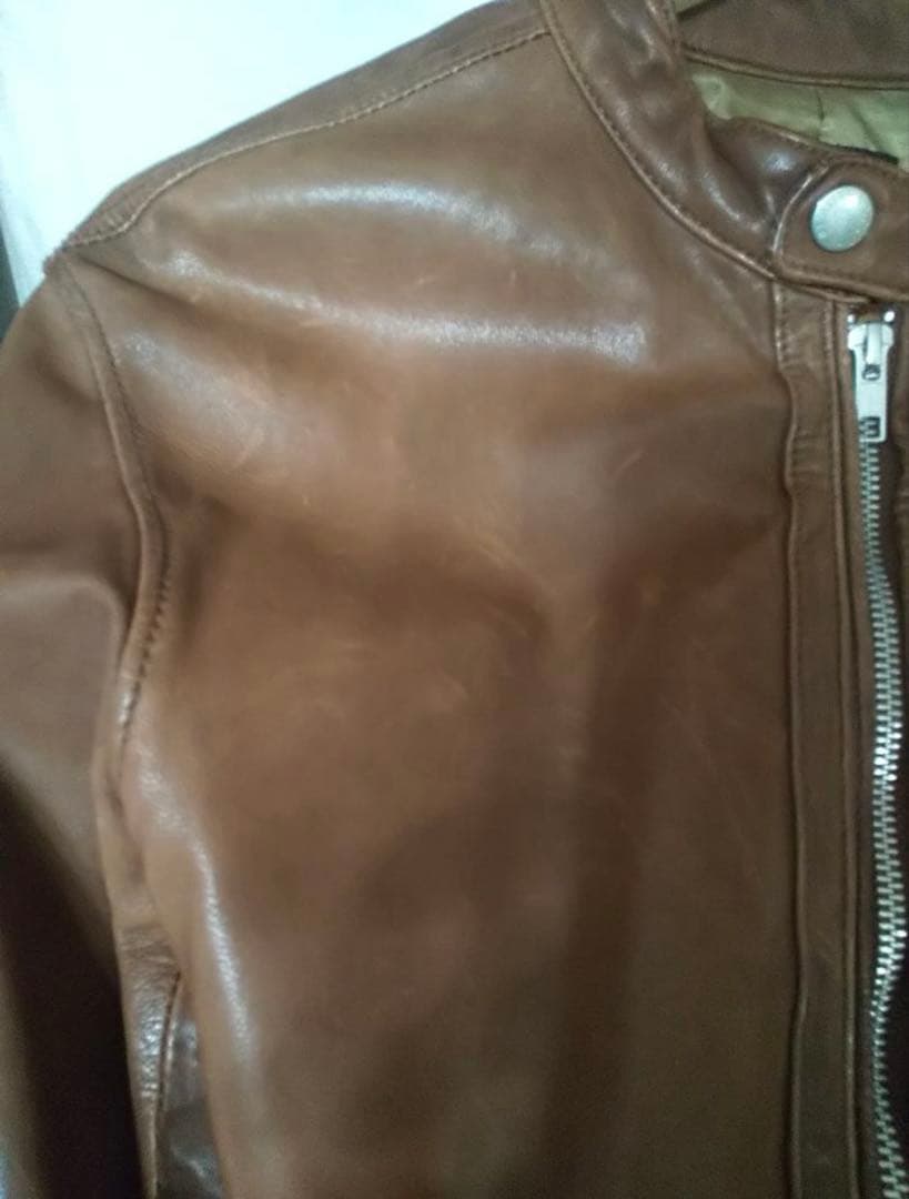 ユナイテッドアローズ 　レザージャケット　やぎ革　XL