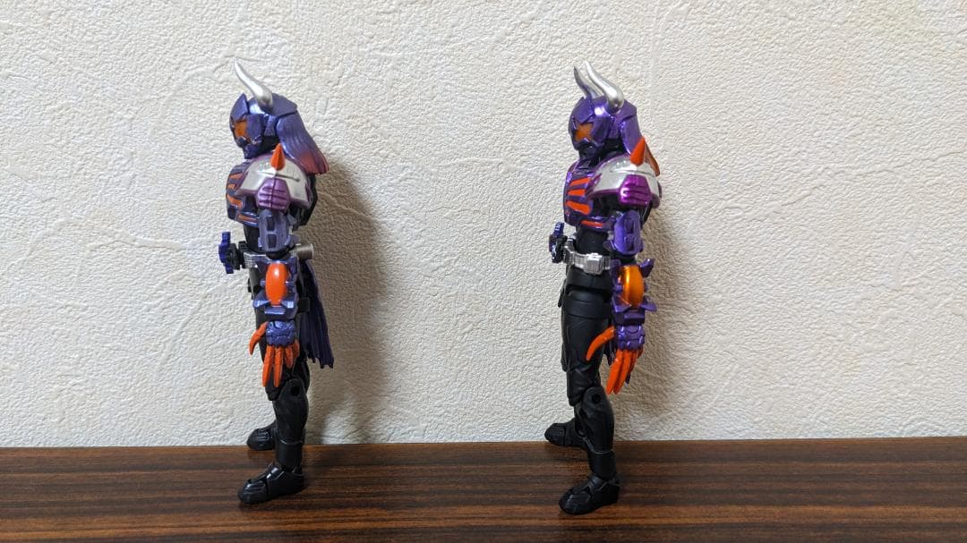 掌動exceed 仮面ライダーバッファゾンビフォーム　塗装＆改造品