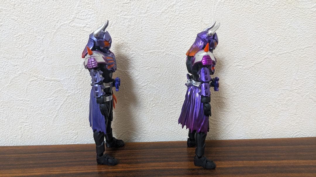 掌動exceed 仮面ライダーバッファゾンビフォーム　塗装＆改造品