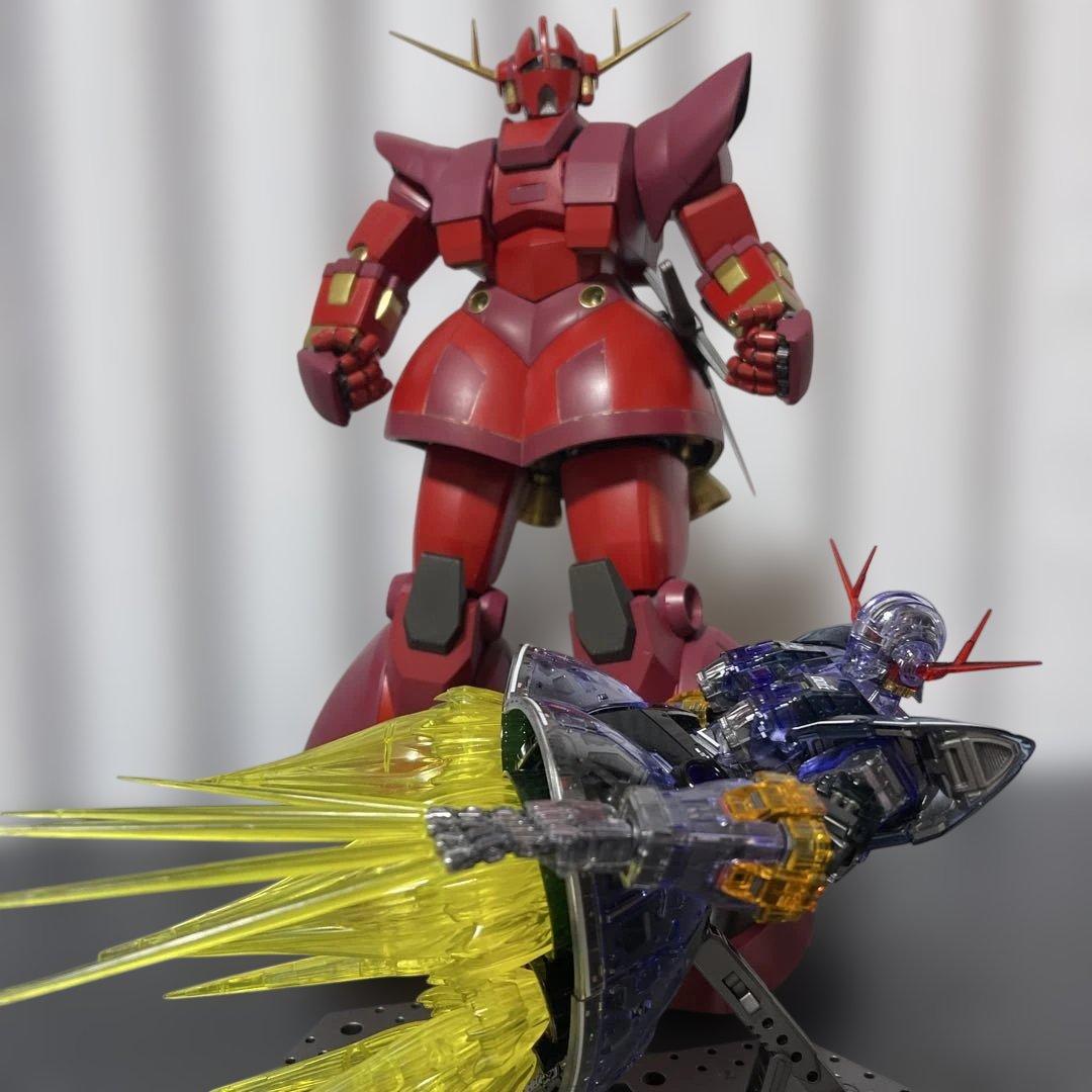 MG1/100パーフェクトジオング RG1/144ガンダムベース限定クリアカラー