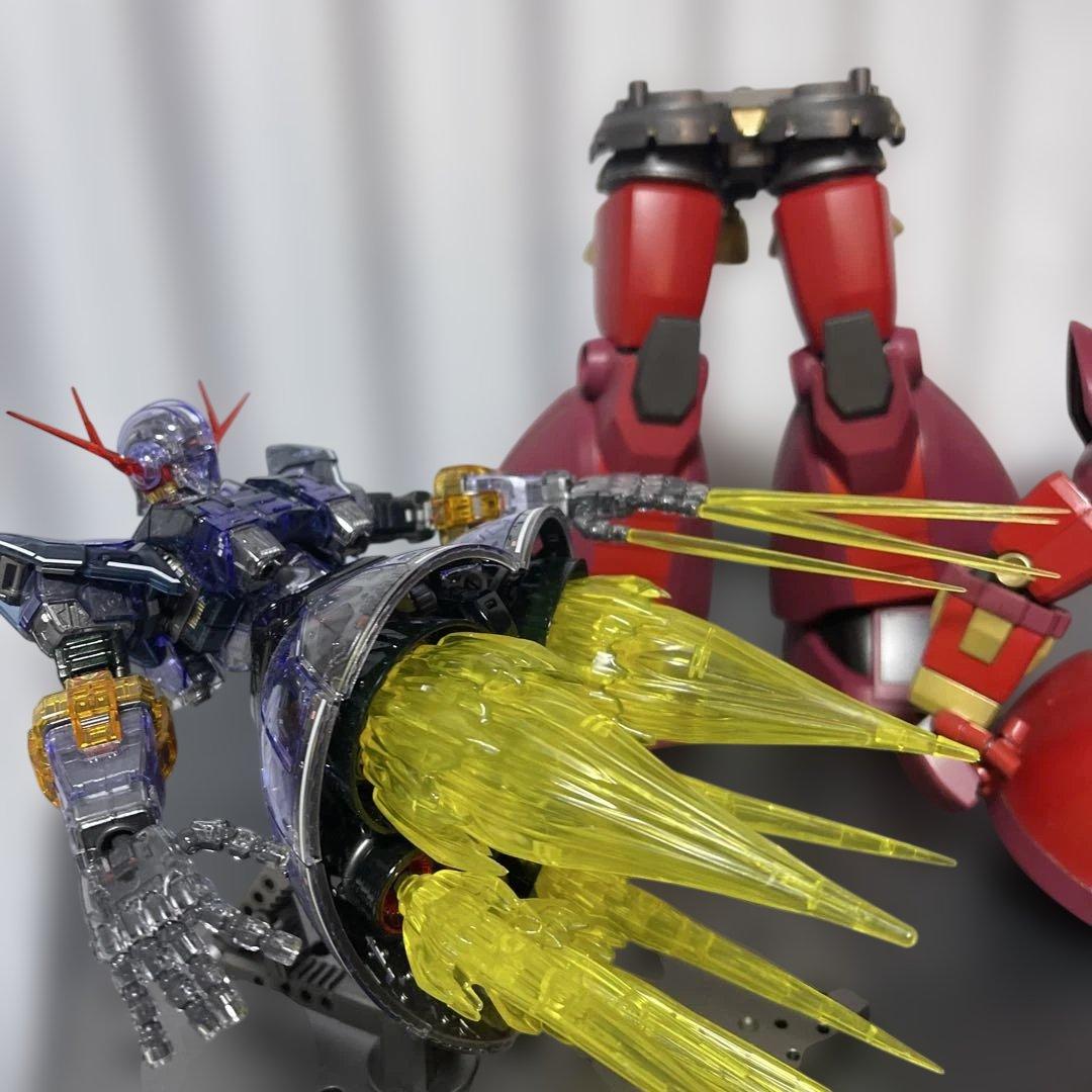 MG1/100パーフェクトジオング RG1/144ガンダムベース限定クリアカラー