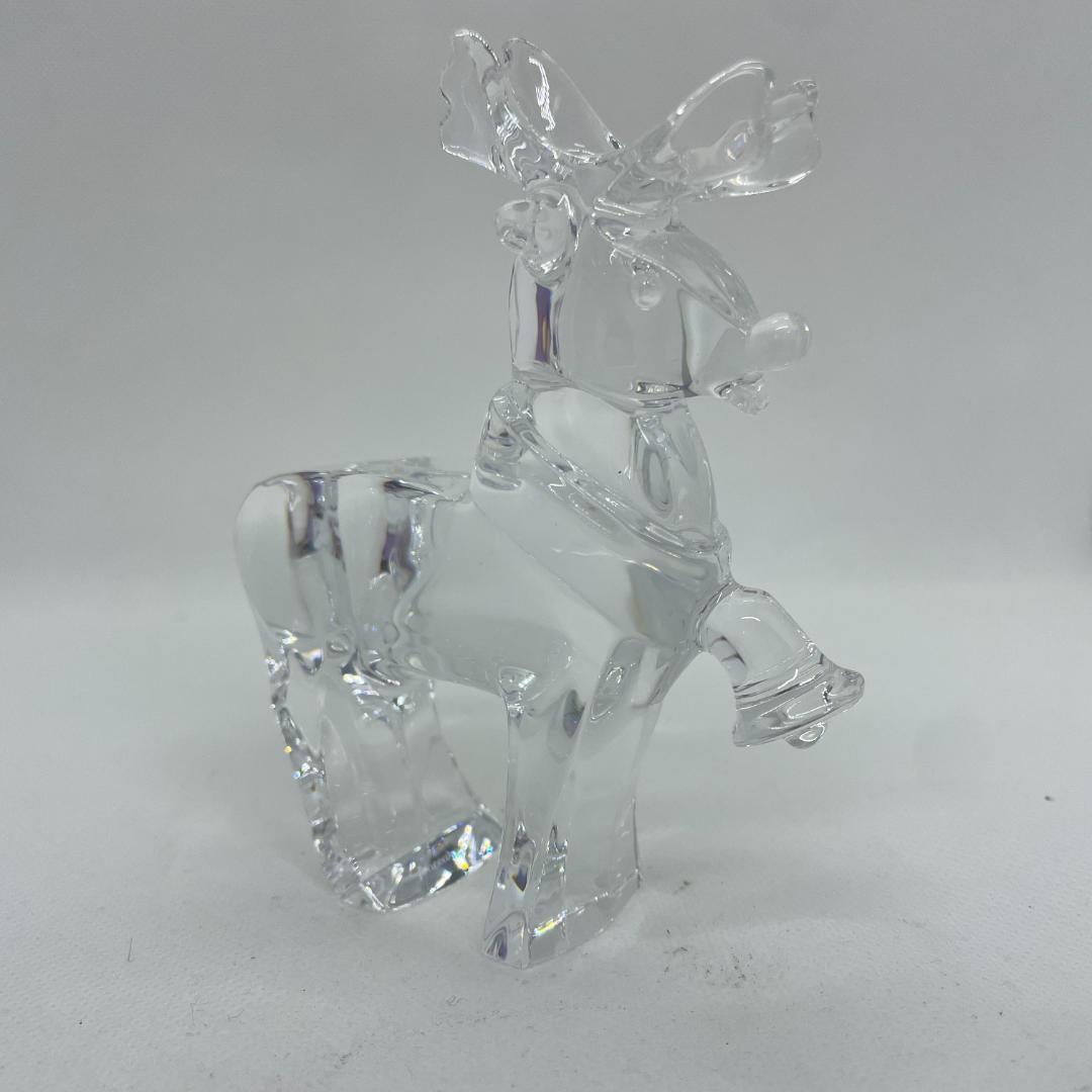 バカラ トナカイのクリスタル製置物