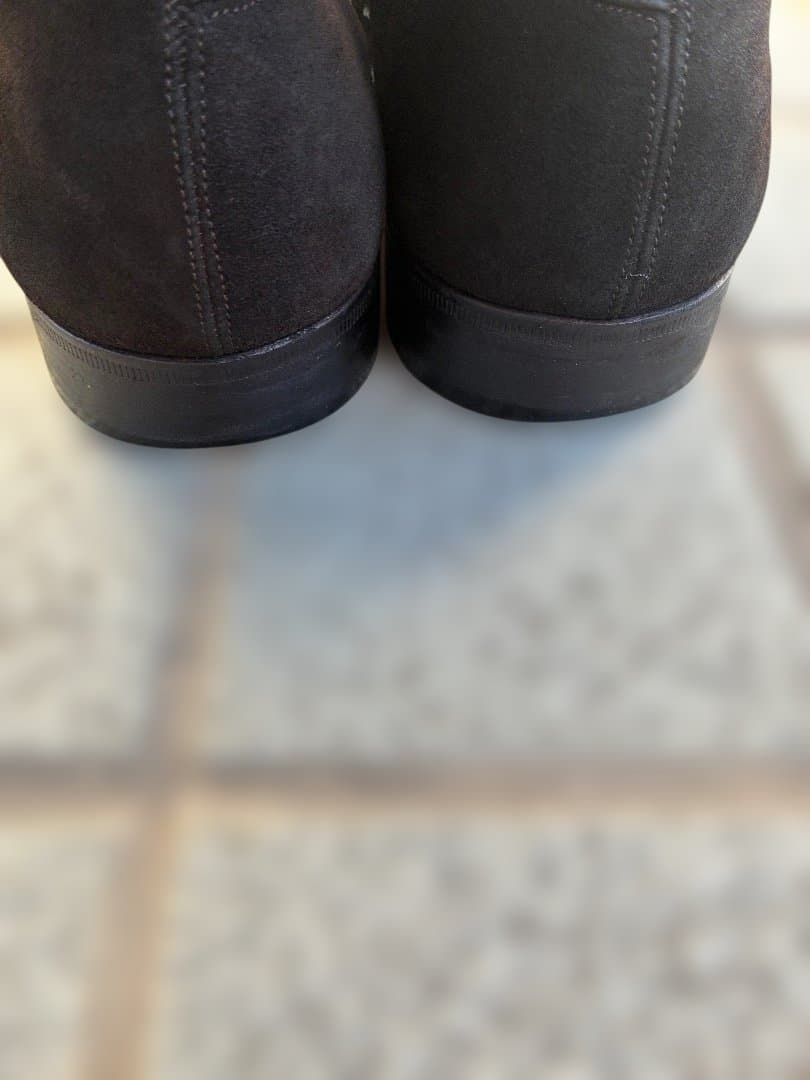 フェラガモ　スエードシューズ