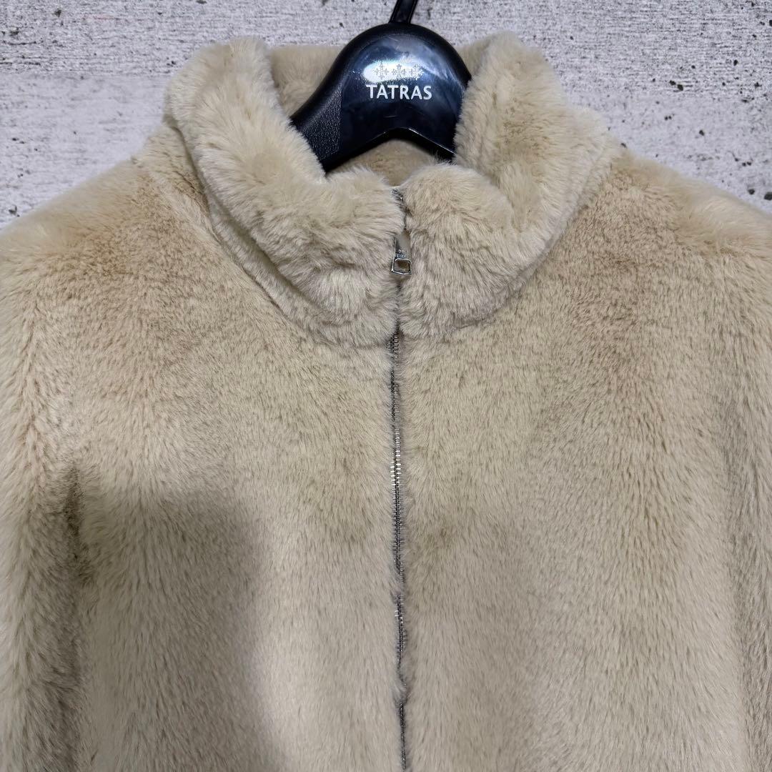 新品　タトラス　エコファーブルゾン　ジャケット　ASTONI ベージュ　メンズ