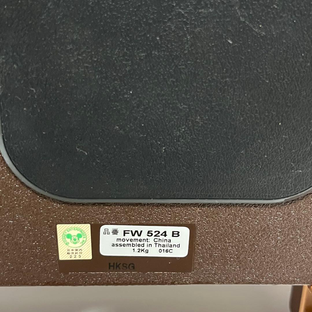 ましゅまろ セイコー ディズニータイム 振り子時計 壁掛け時計