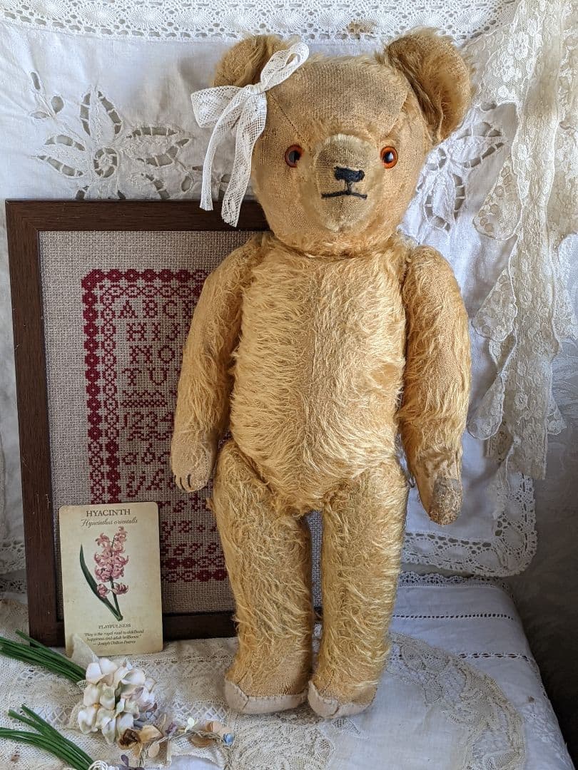 【r】アンティークベア　アンティークテディベア　ドイツ