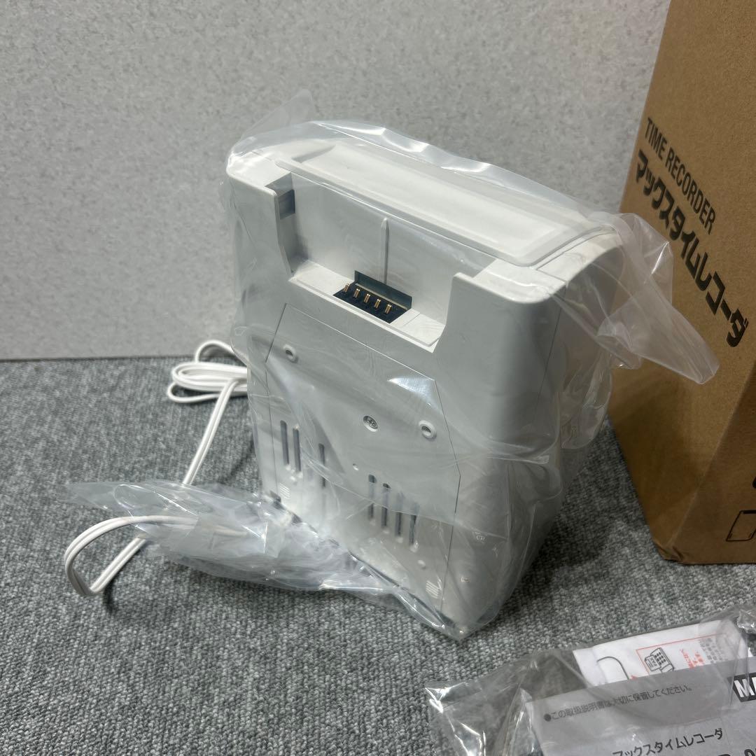 MAX マックス タイムレコーダー ER-80SUW ホワイト 未使用品
