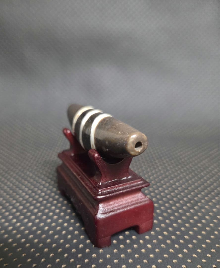 831　天珠　湾月　三線天珠　Chung　dzibeads！