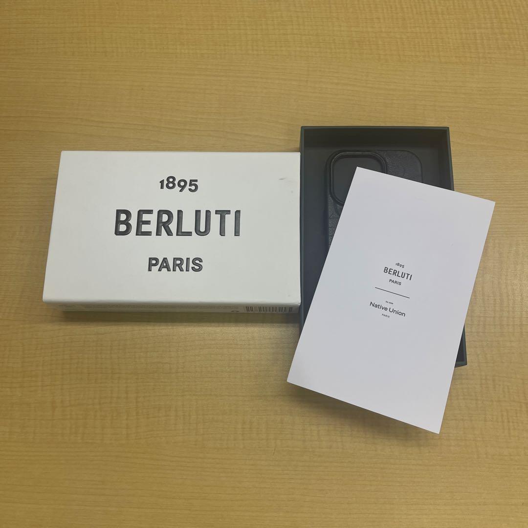 BERLUTI スクリットレザー iPhone16proケース 美品