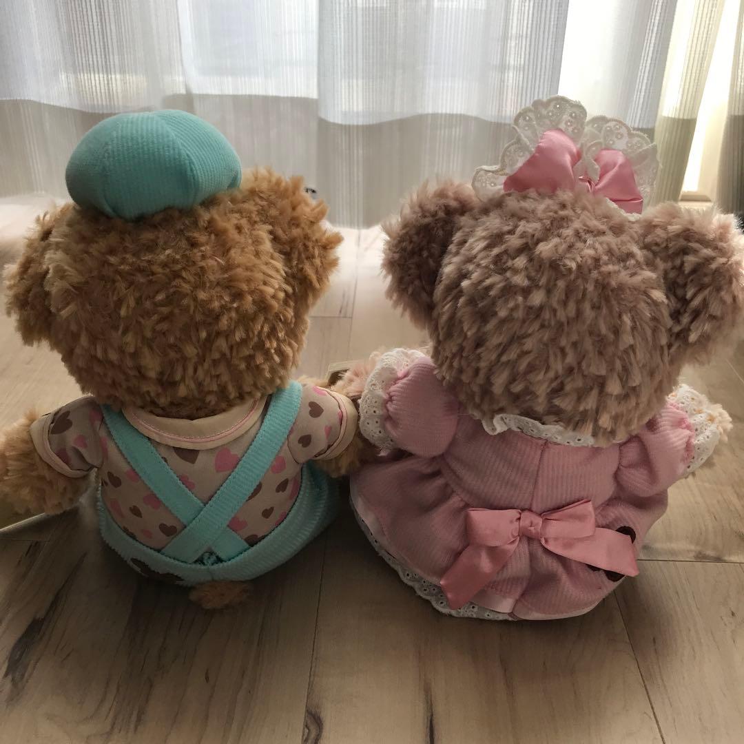 香港ディズニー ダッフィ&シェリーメイ ぬいぐるみ 2019年 バレンタイン