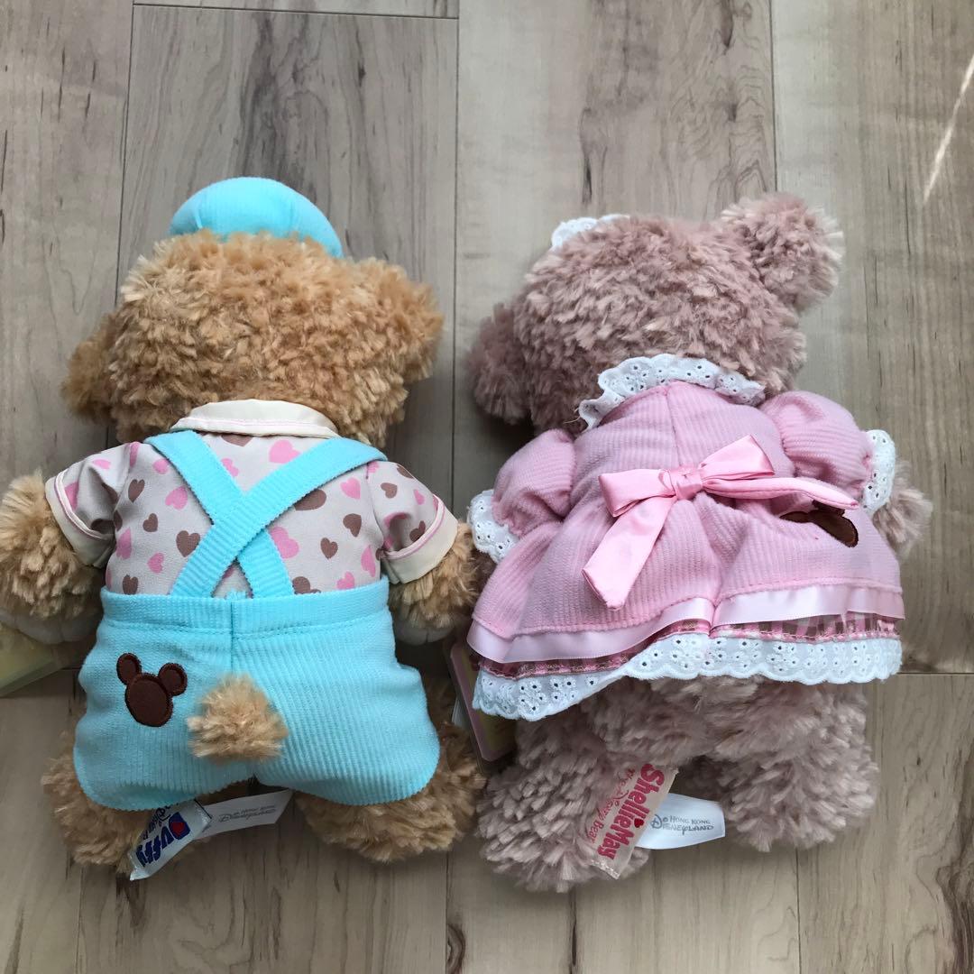 香港ディズニー ダッフィ&シェリーメイ ぬいぐるみ 2019年 バレンタイン