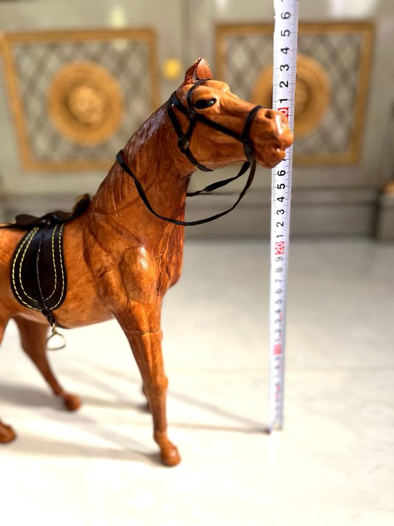 ヴィンテージ 馬 オブジェ レザー phigvel old joe RRL