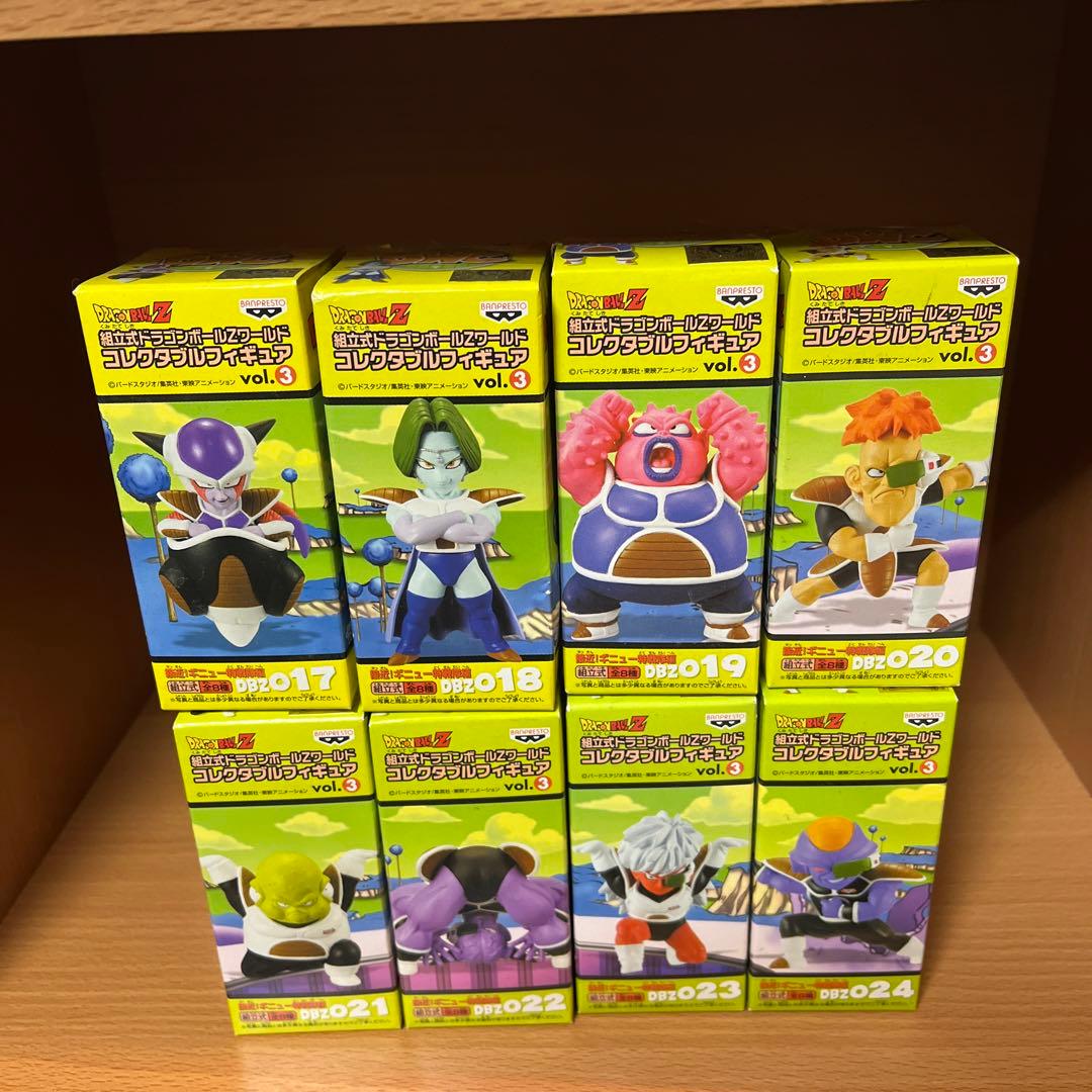 未開封　初期　ドラゴンボールz ワールドコレクタブル  vol.3 全種