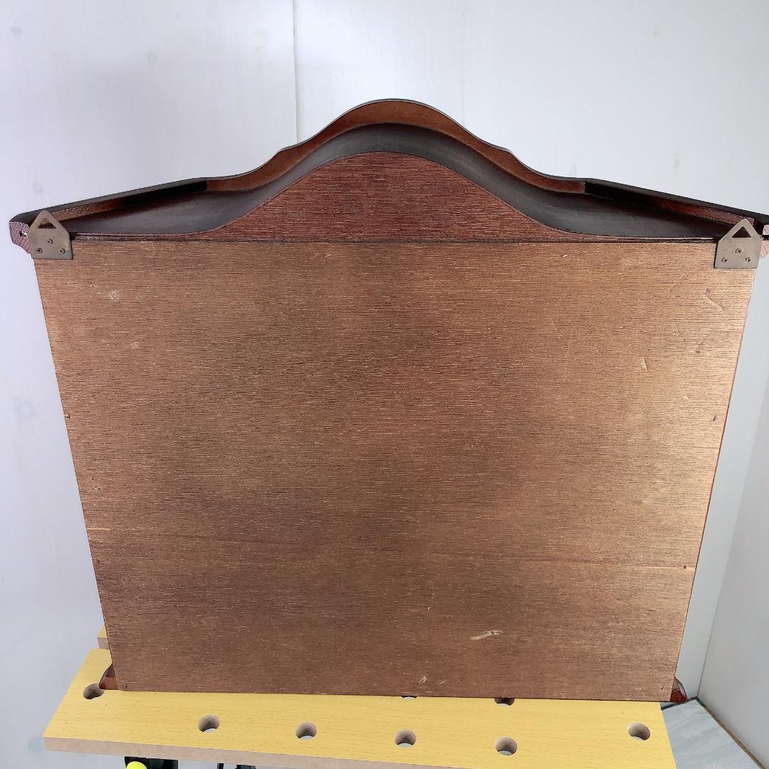 木製キャビネット 飾り棚 アンティーク 壁掛け コレクションケース