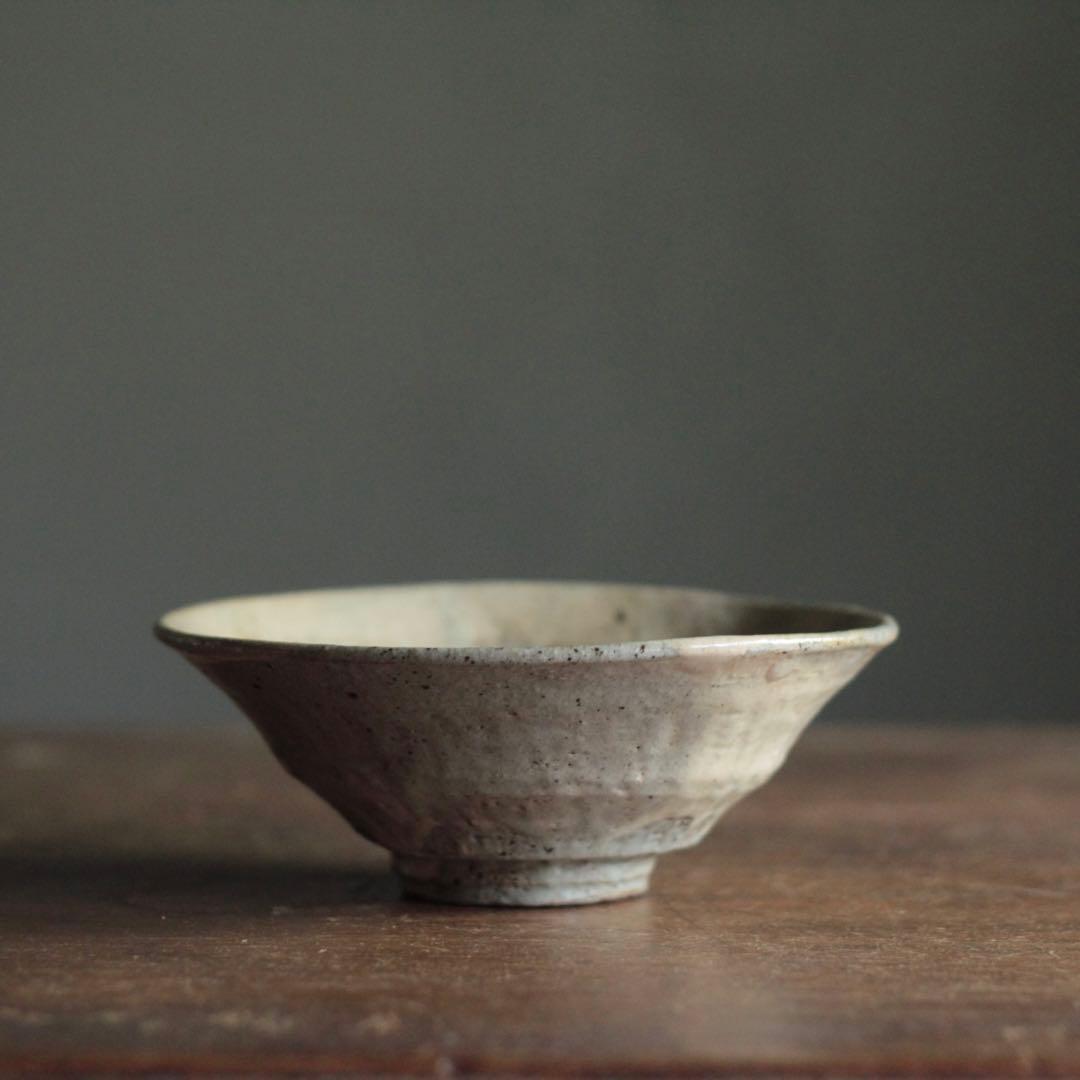 刷毛目 茶碗 無地刷毛目 茶道具 古道具 アンティーク