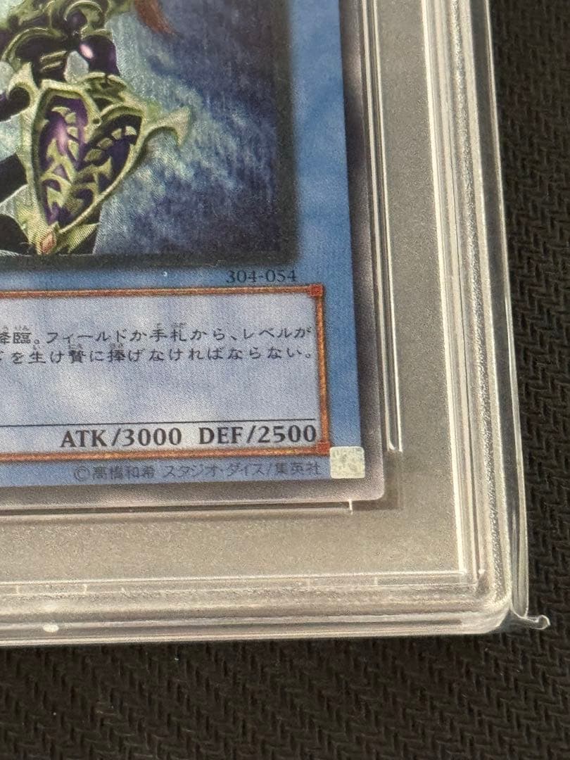 カオスソルジャー　レリーフ　アルティメットレア　PSA8