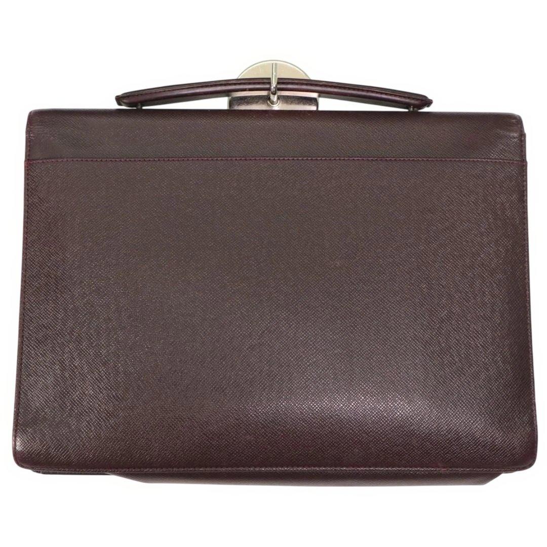 Louis Vuitton エピ セルヴィエット コンセイエ　ビジネスバッグ 茶
