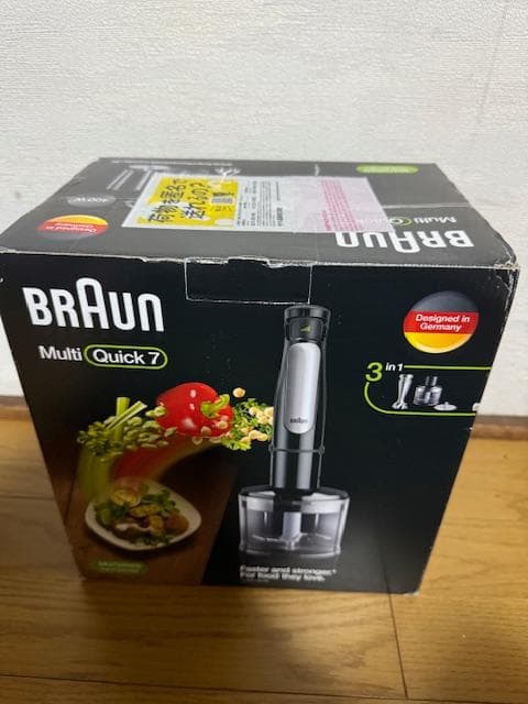 【訳有未使用品】 ブラウン ハンドブレンダー マルチクイック7 MQ7030XG