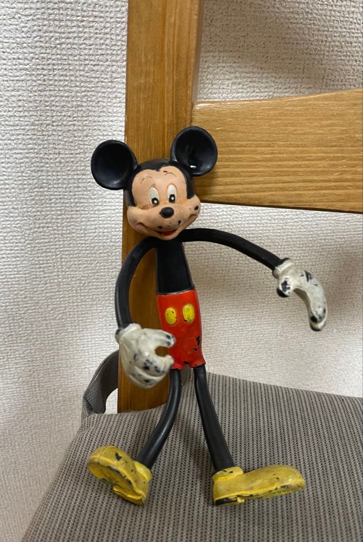 ミッキー　ヴィンテージ感　レア　レトロ　ディズニー　mickey マニア　人形