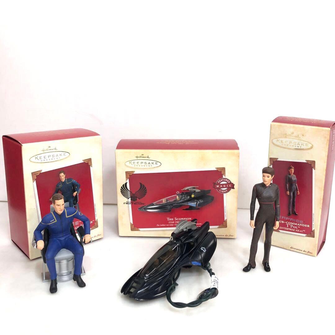 Hallmark 2003年　スタートレック　オーナメント 3点セット