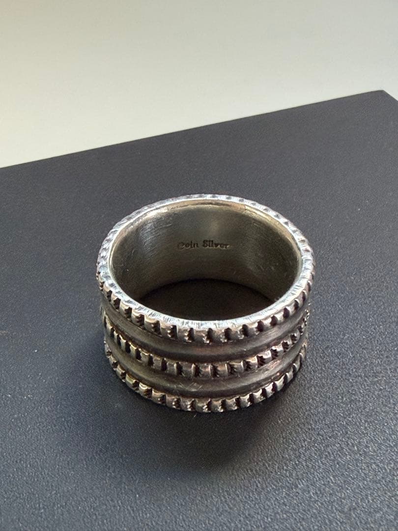 ペリーショーティー チゼルワークシルバー リング Perry Shorty