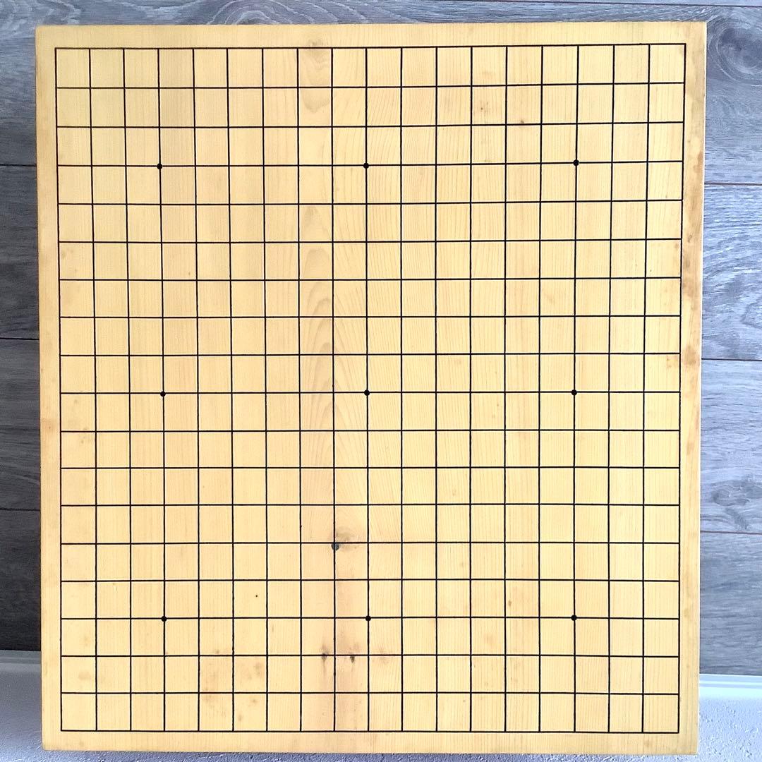 【希少】本榧 碁盤 脚付き 五寸盤 13cm 高級碁盤 美品