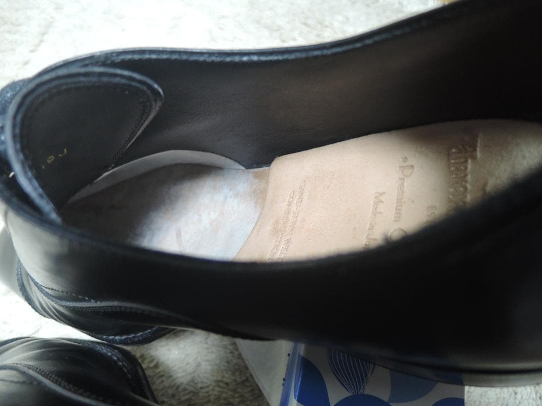 UNION IMPERIAL 内羽根ストレートチップU1520　黒　　美品