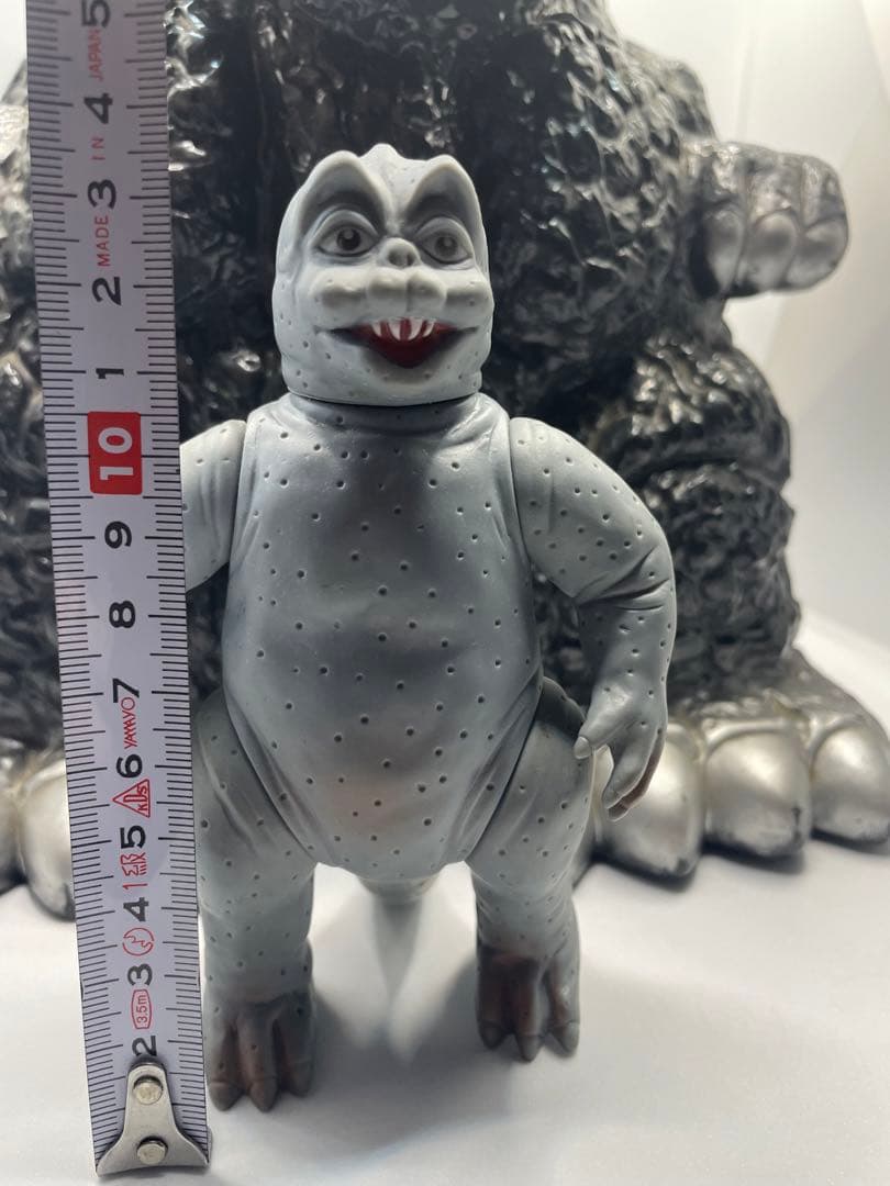 稀少品　ゴジラ&ミニラ　貯金箱　フィギュア　セット