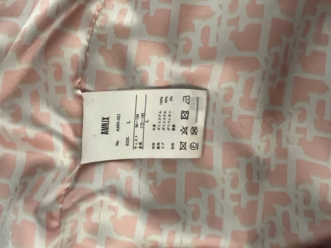 Amnjx 平本蓮　レザージャケット　MA-1