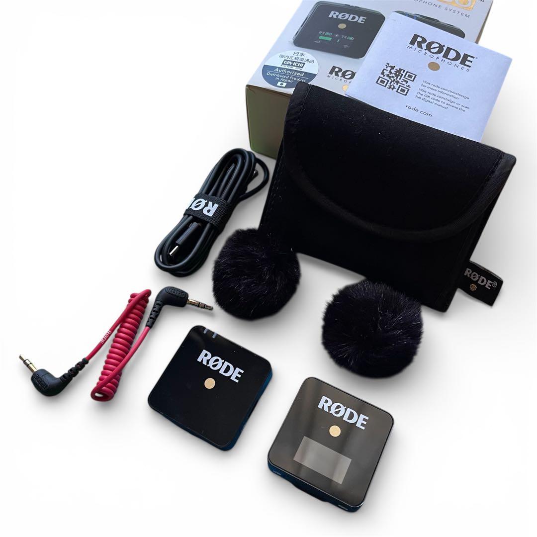 【美品】RØDE Wireless Go ワイヤレスマイクシステム