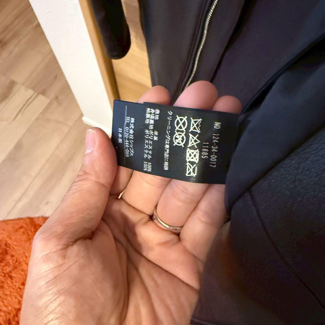 SHIPS JETBLUE シングルライダースジャケット Mサイズ