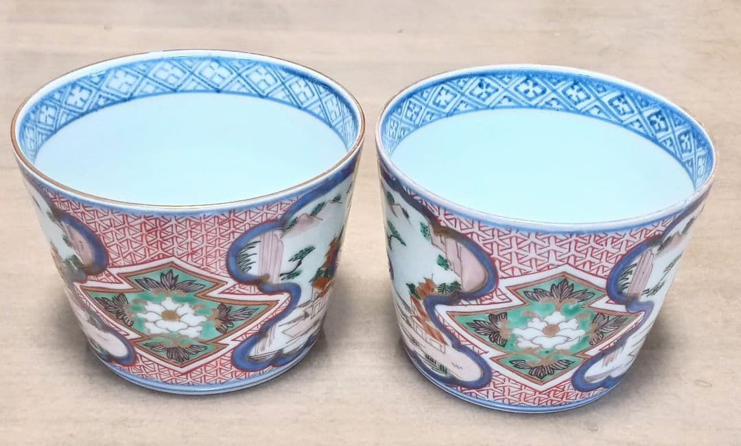 古伊万里 色絵セット