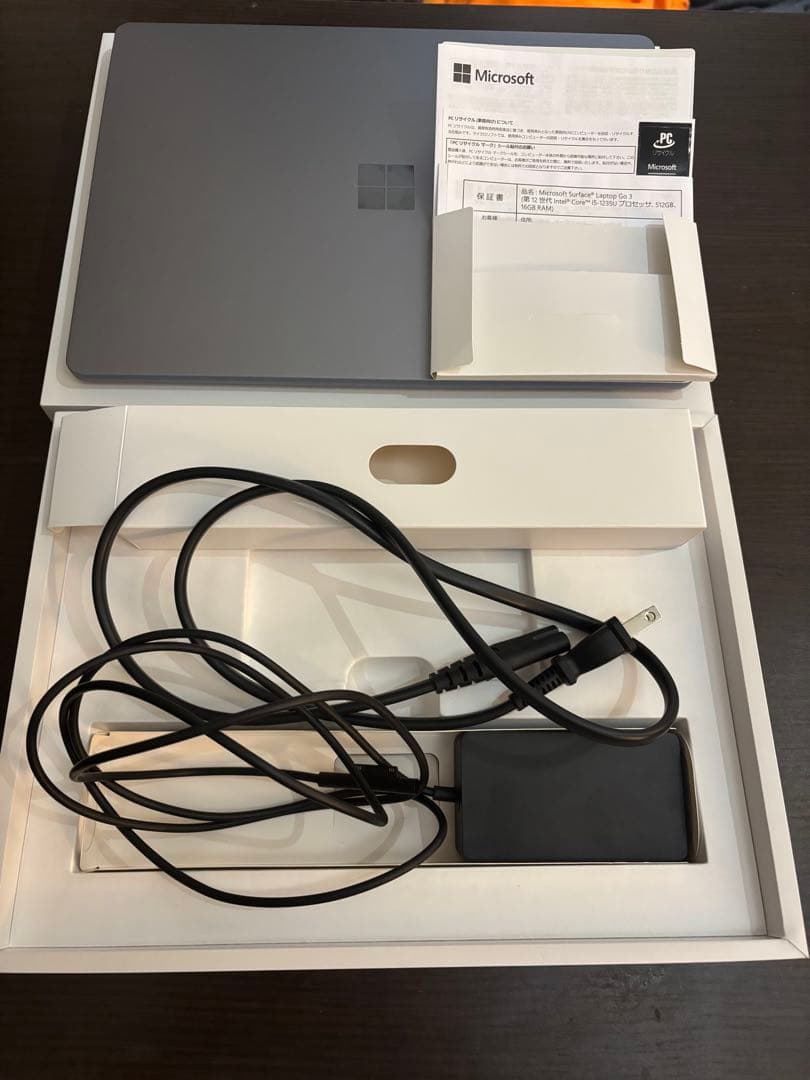 【付属品完備】Surface Laptop Go 3 アイスブルー