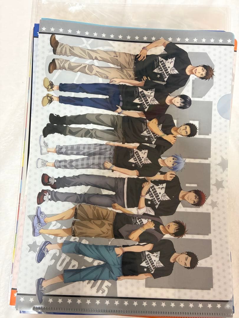 黒子のバスケ　クリアファイル　まとめ売り