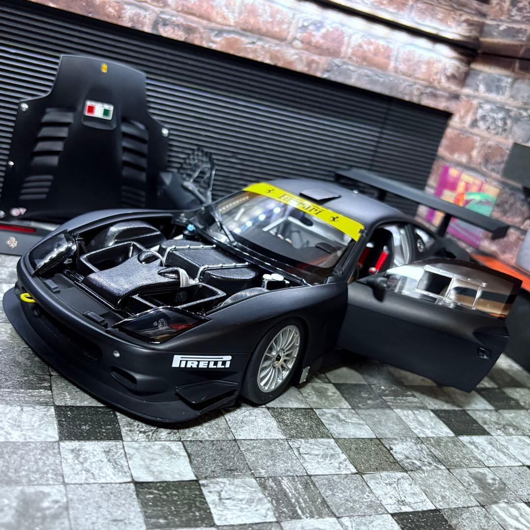 ワンオフカスタム 1/18 京商 フェラーリ 575 GTC エヴォルツォーネ