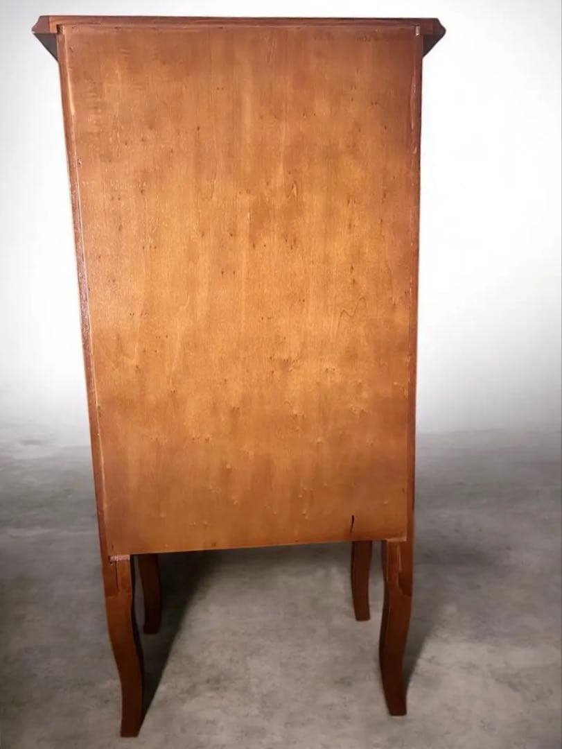 イタリア製・木象嵌・5段チェスト / 美しい仕上げ・ビンテージ・アンティーク