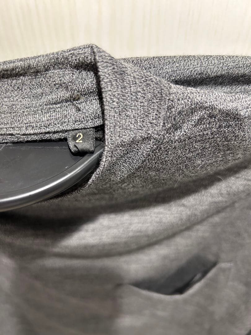 【美品】 COMOLI サマーウール天竺 Tシャツ サイズ2