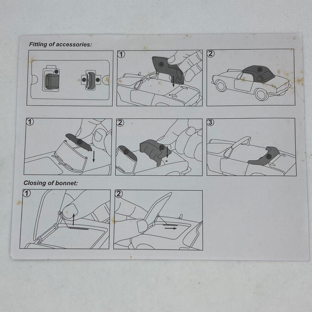 AUTO art HONDA S800 オートアート 1/18スケール