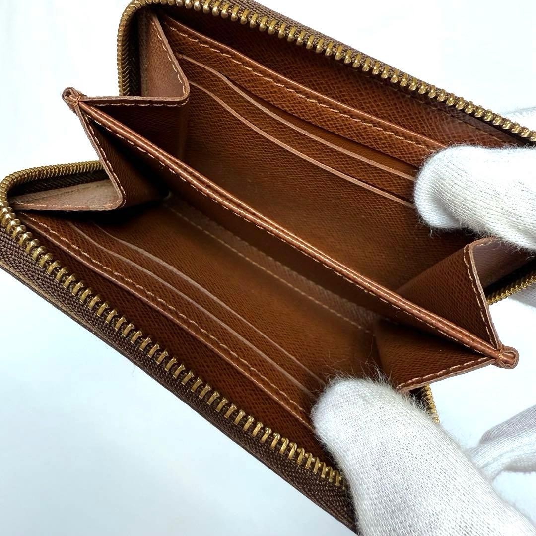 ルイヴィトン ジッピー ラウンド 小銭入れ モノグラム カード ケース