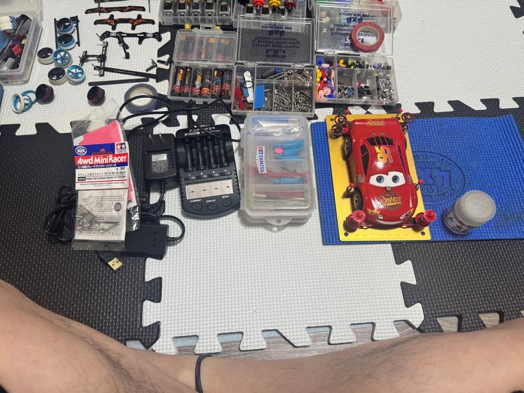 ミニ四駆引退セットMS ATフレキ