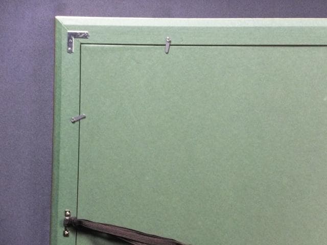 モールディング 　大全紙　水彩/版画用額縁『布張りタトウ箱　黄袋付』0109K